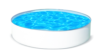 Чаша круглого каркасного бассейна